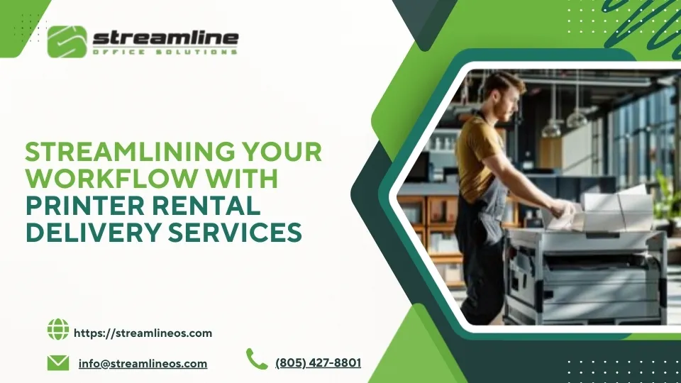 Streamlining Your Workflow With Printer Rental Delivery Services